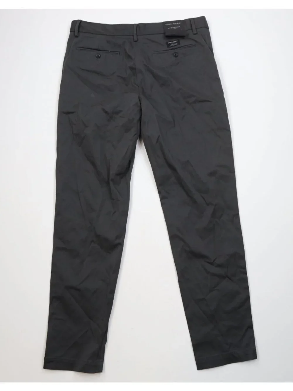 New Banana Republic Mens 36x34 Mason Athletic Tapered Fit Chino Pants Gray
